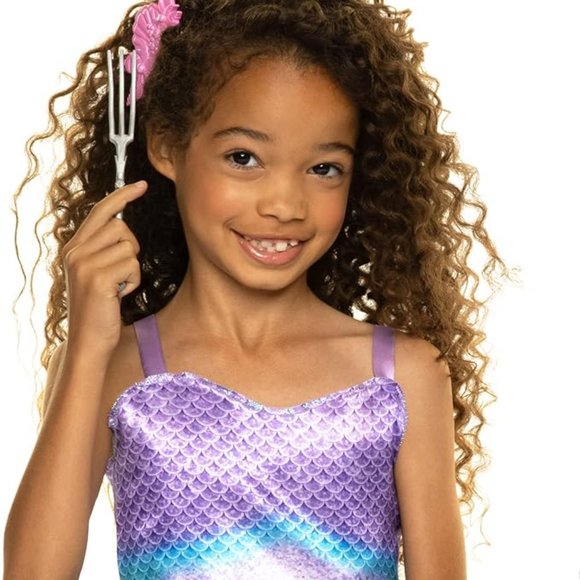 Disney Live Action Movie Film The Little Mermaid Ariel & Ursula Costume set 4-6 - Picture 3 of 5